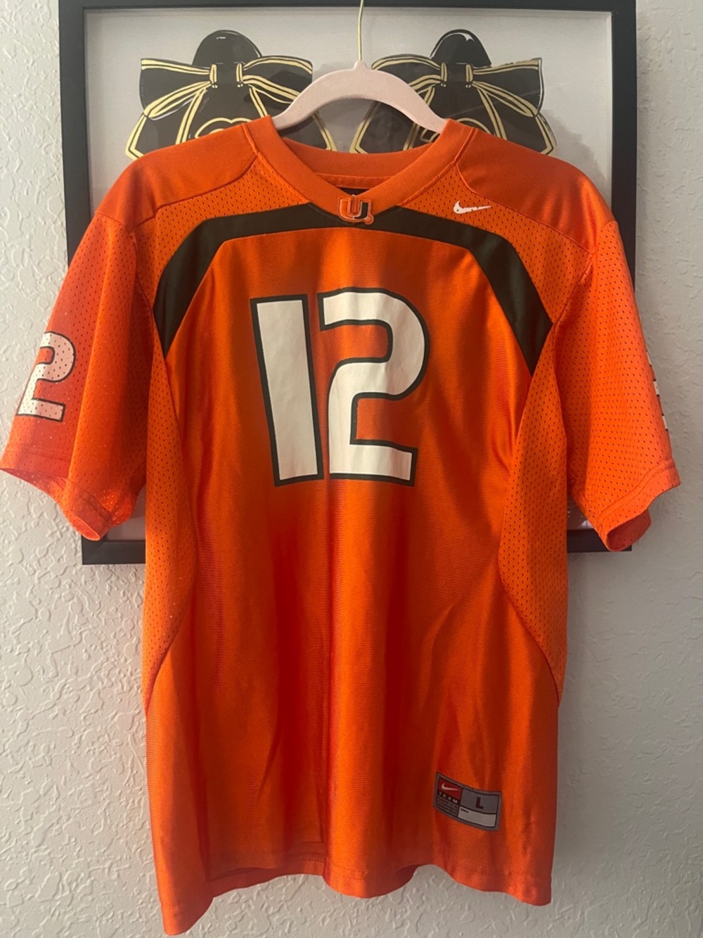 Nike youth boys Miami hurricanes jersey